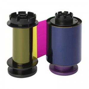 EVOLIS Set Ribbon YMCKH 400 image & Retransfer Film 500 images (A308-1YMCKH)